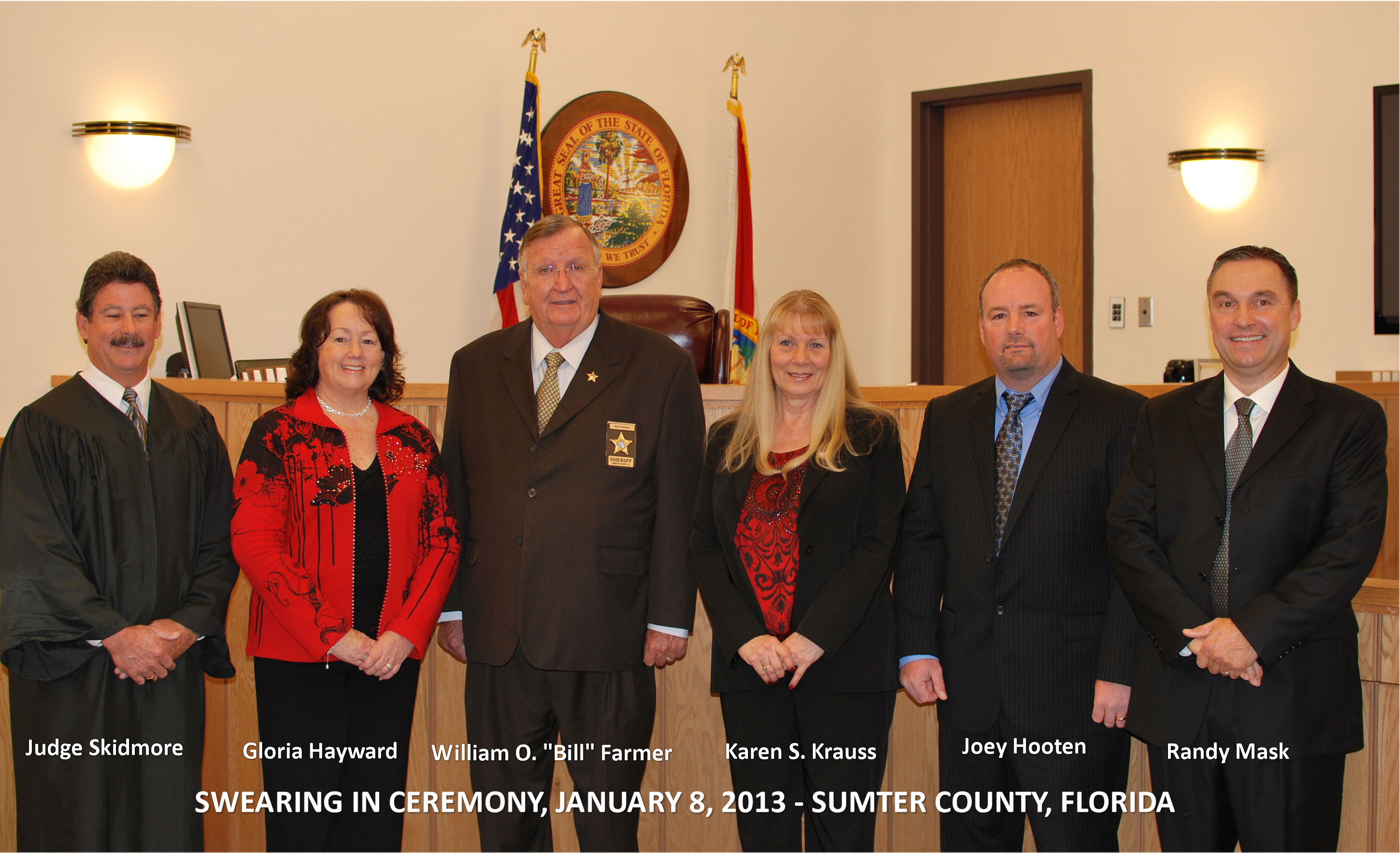 2013 Elected Officials Swearing In Photos Sumter County Clerk of Courts